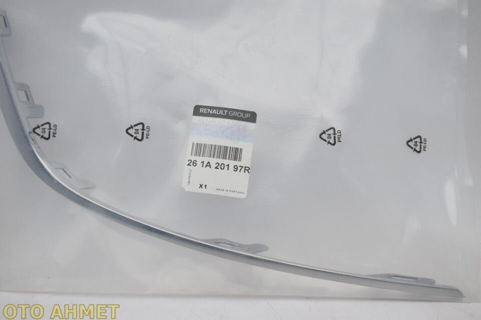 Sis Farı Üst Nikelaj Çıta Megane 4 261A20197R