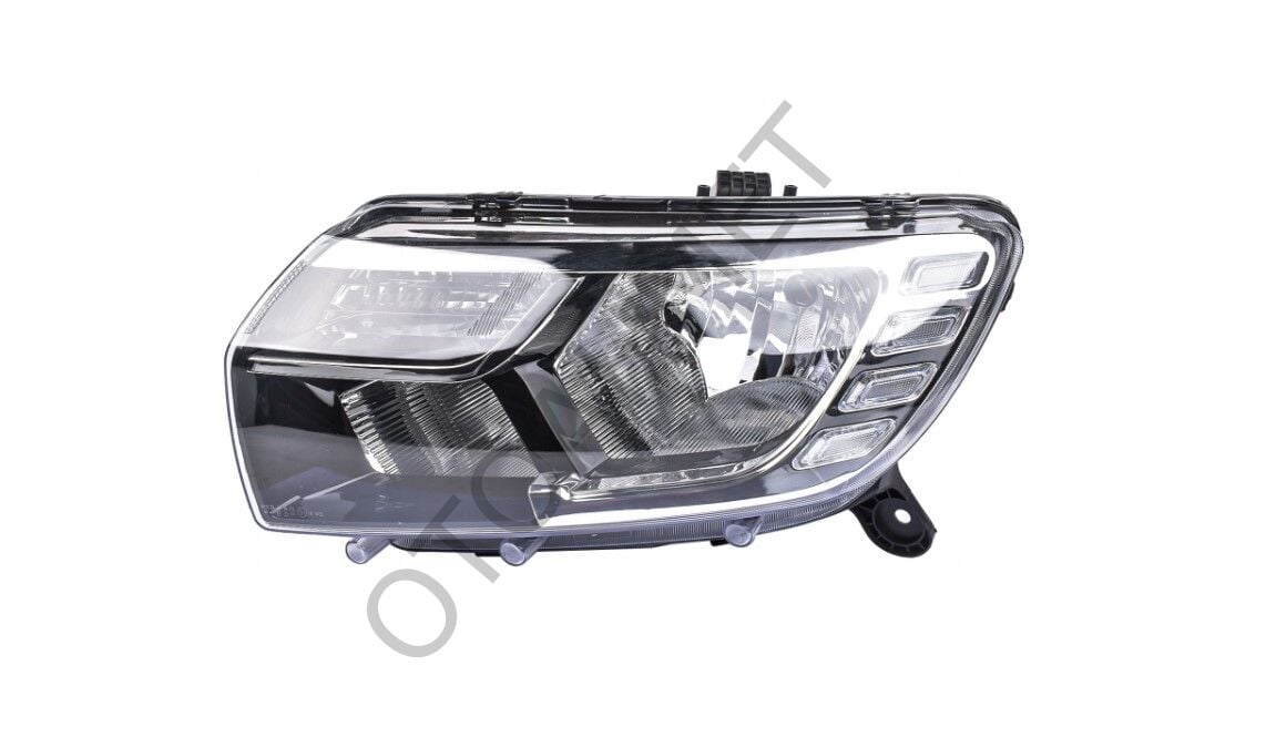 Dacia Sandero Logan Sol Far Ledli 2017