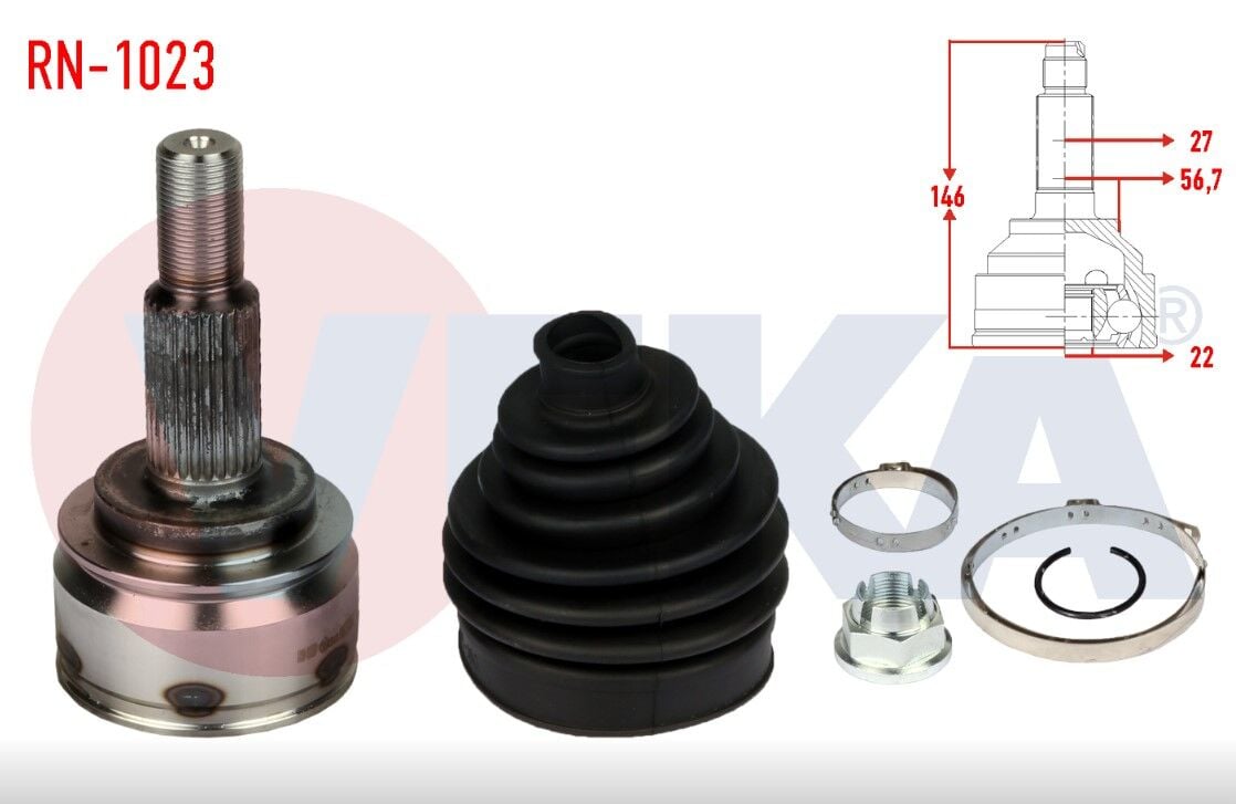 Renault Kangoo 3 Aks Kafası