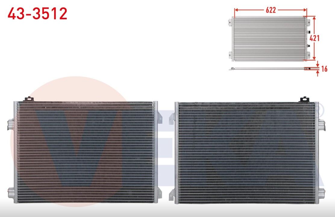 Renault Clio Symbol Klima Radyatörü 2009-2012