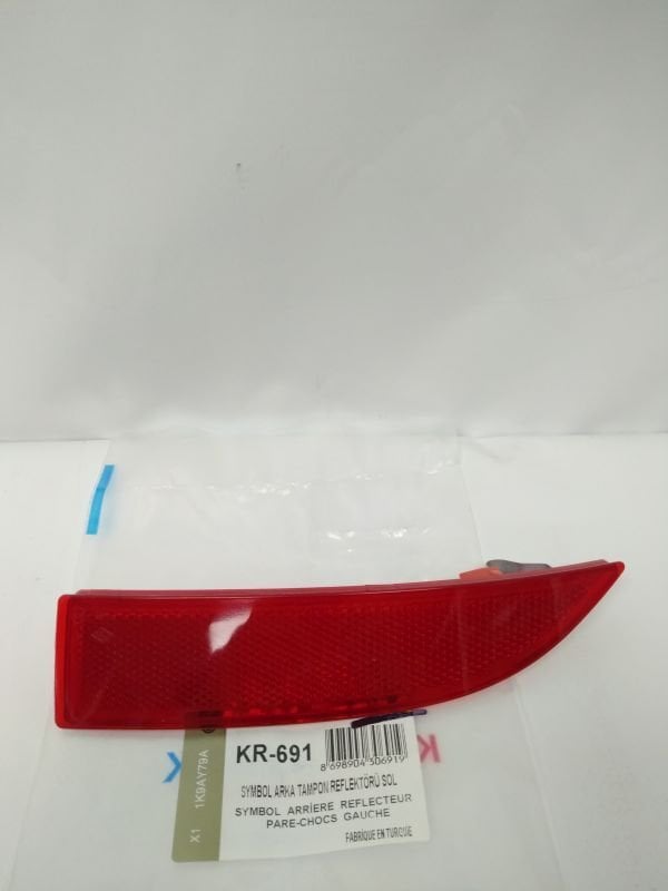 Arka Tampon Reflektör Kedi Gözü Symbol Sandero Logan Mcv