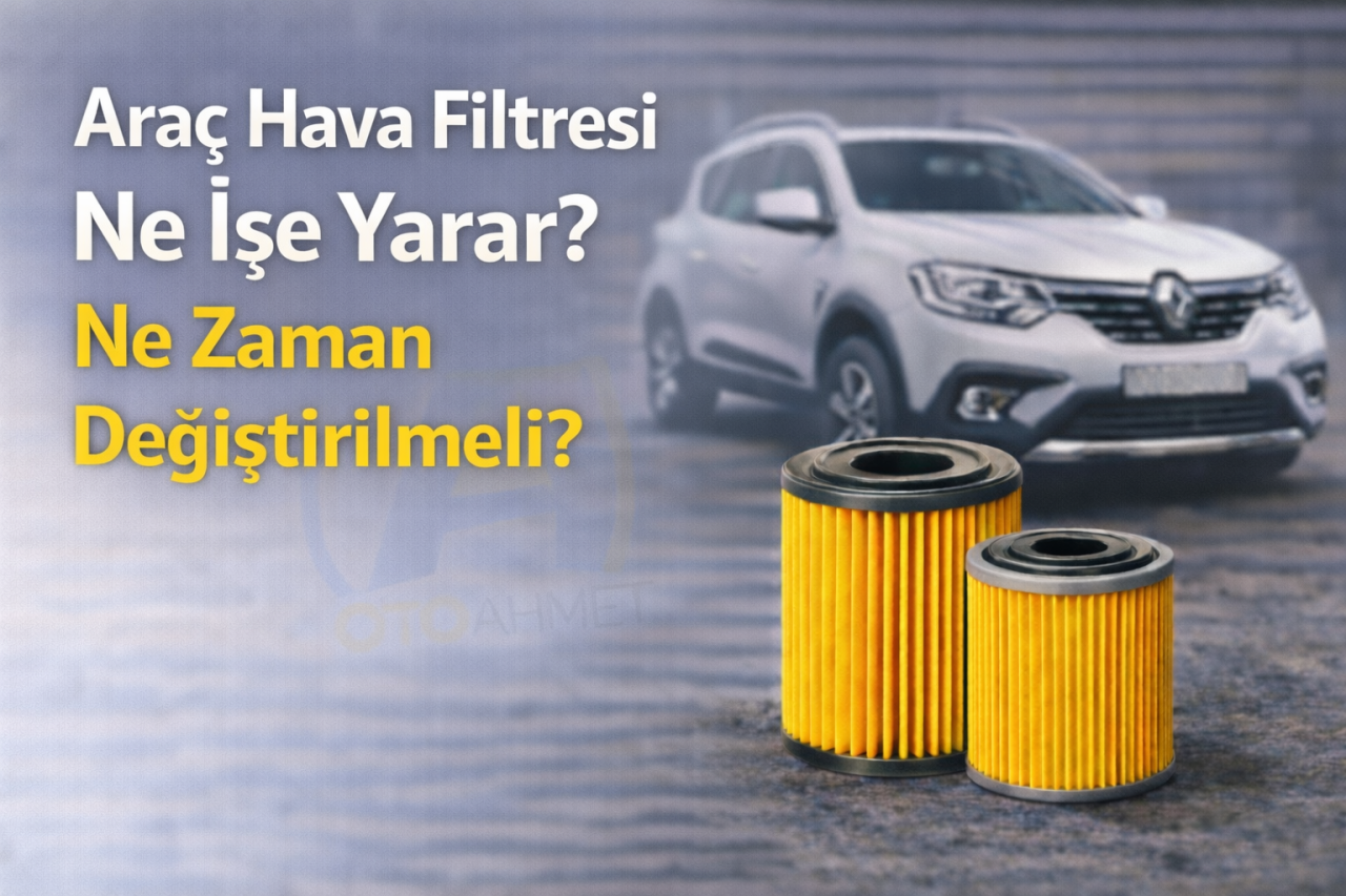 Araç Hava Filtresi Ne İşe Yarar? Ne Zaman Değiştirilmeli?