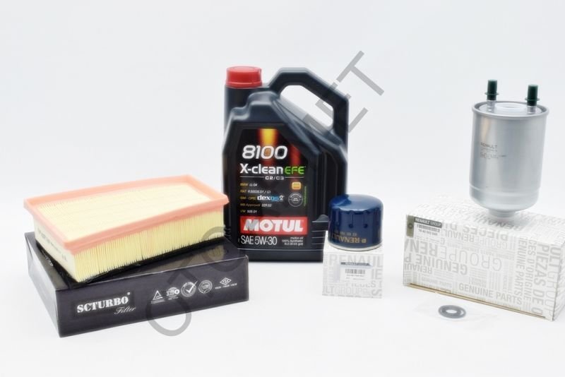 Renault Megane 3 Yağ Bakım Seti