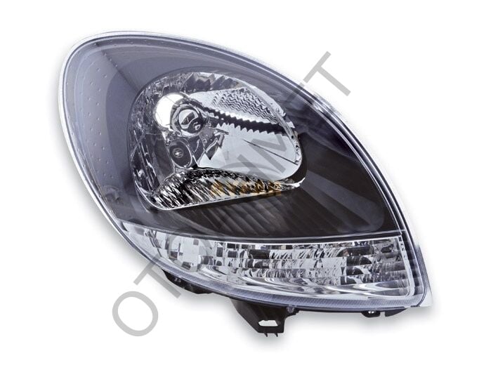 Sağ Ön Far Renault Kangoo Siyah-7701062427