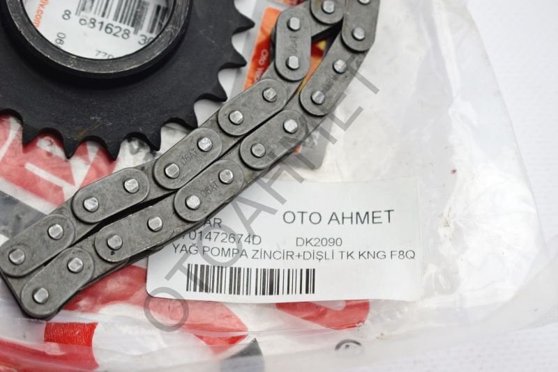 Yağ Pompa Zinciri + Dişlisi Tk. F8q F9q