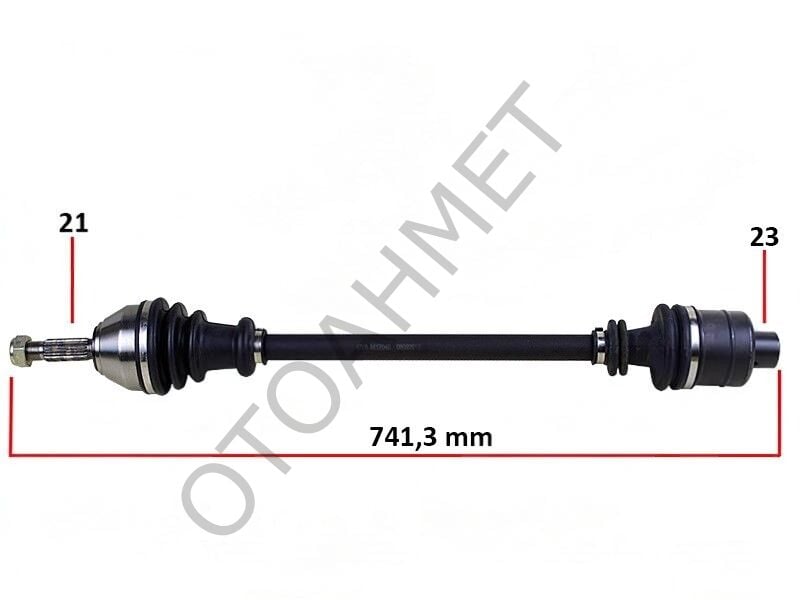 Renault 21 Manager Sağ Aks