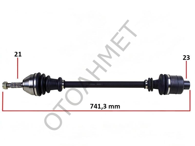 Renault 21 Manager Sağ Aks
