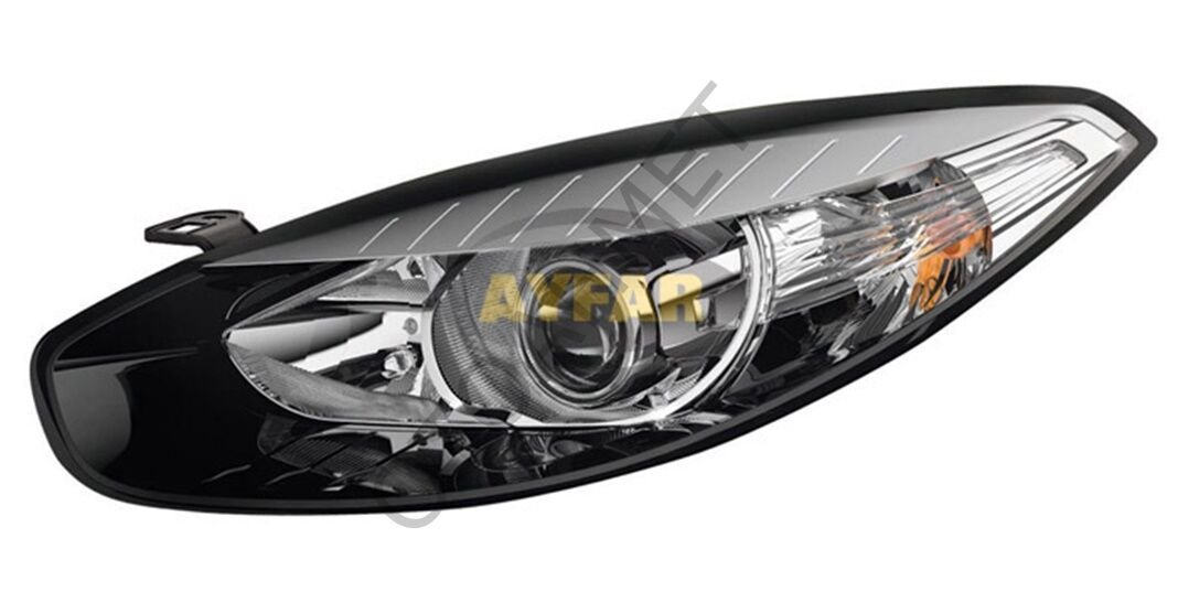 Renault Fluence Sol Ön Far İçi Siyah Merçekli