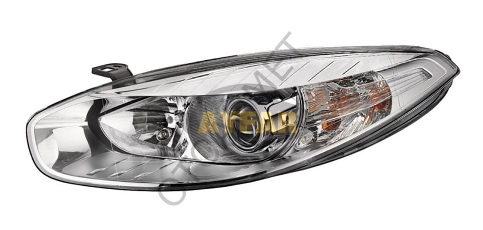 Renault Fluence Sol Far Makyajlı Kasa İçi Beyaz ( Mercekli )