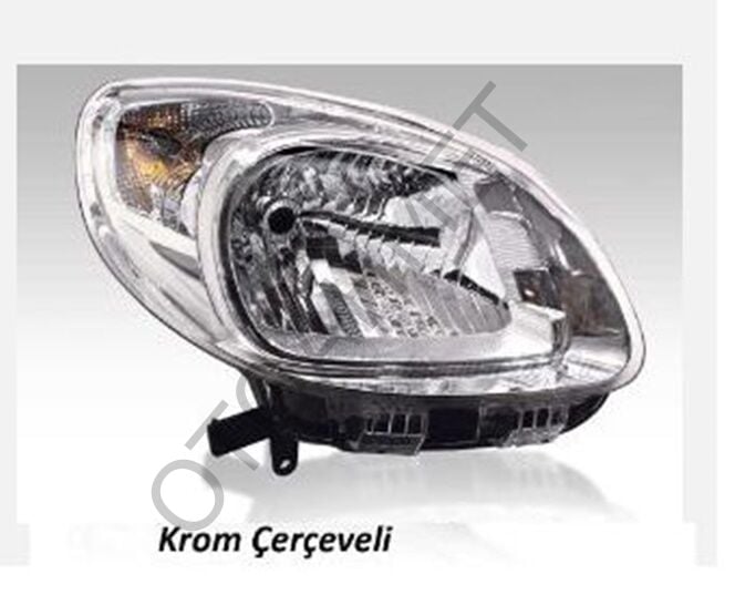 Renault Kangoo 4 Sol Far İçi Beyaz Krom 260602665R