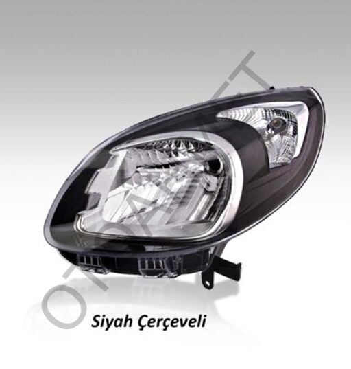 Kangoo Makyajlı Kasa Siyah Far Sol 260607949R