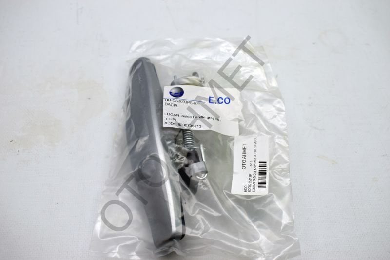 Sağ Dış Kapı Kolu Dacia Logan Symbol gri