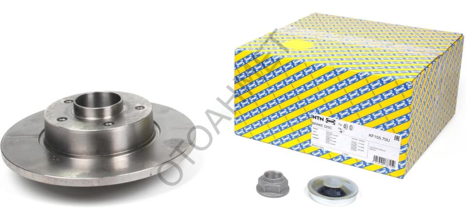 432007556R Arka Fren Diski Megane 3-Scenic 3