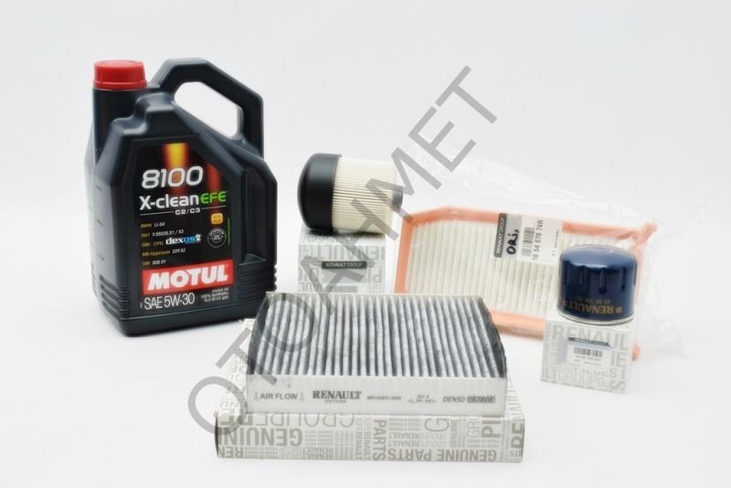 Renault Captur Dizel Yağ Bakımı Motul