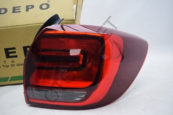 Renault Clio Symbol Arka Far Stop Lambası Ledli Sağ