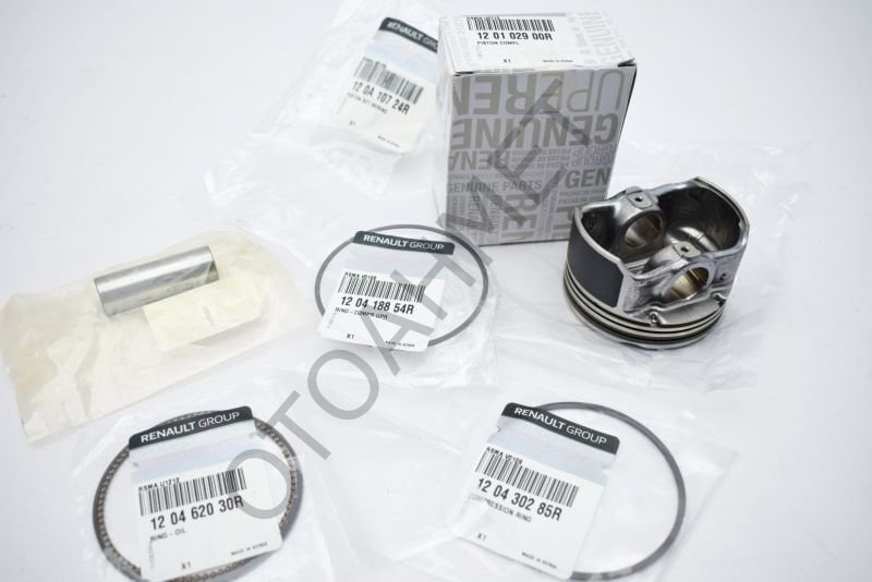 Piston Segman Takımı Renault Megane 4 H4m Motor 1.6 16 Valf