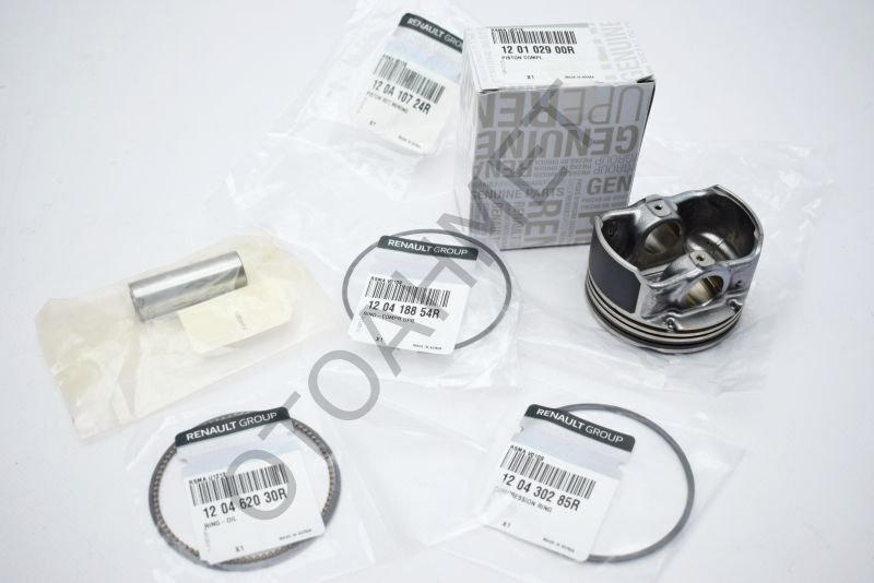 Piston Segman Takımı Renault Megane 4 H4m Motor 1.6 16 Valf