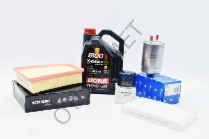 Renault Fluence Bakım Seti