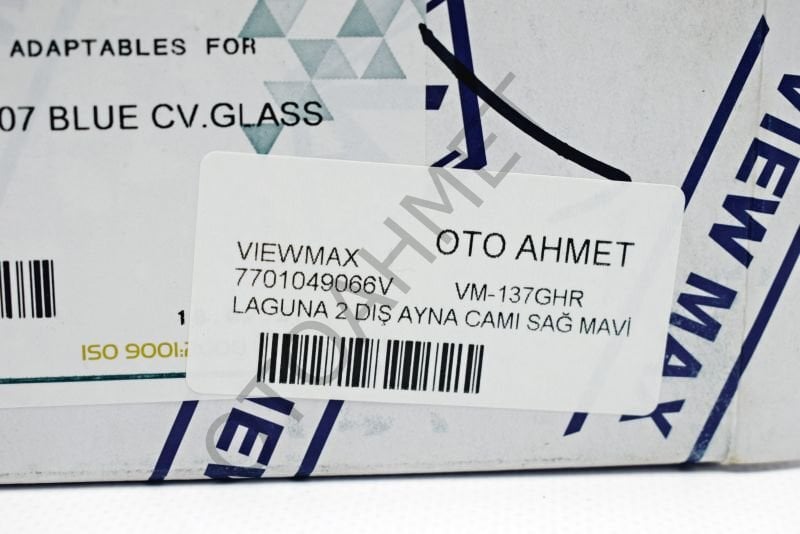 Renault Laguna 2 Dış Yan Ayna Camı Sağ Mavi