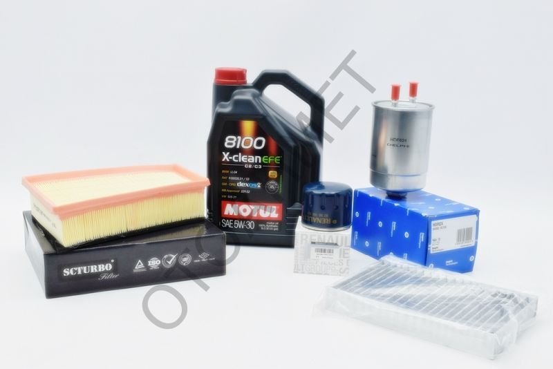 Renault Fluence Bakım Seti