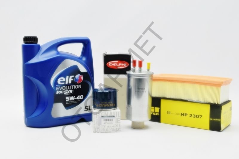 Dacia Logan Motor Yağ Bakım Seti