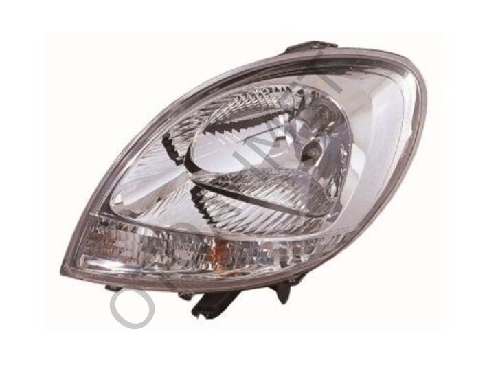 Far Sol Renault Kangoo-8200236590 Beyaz Sinyalli