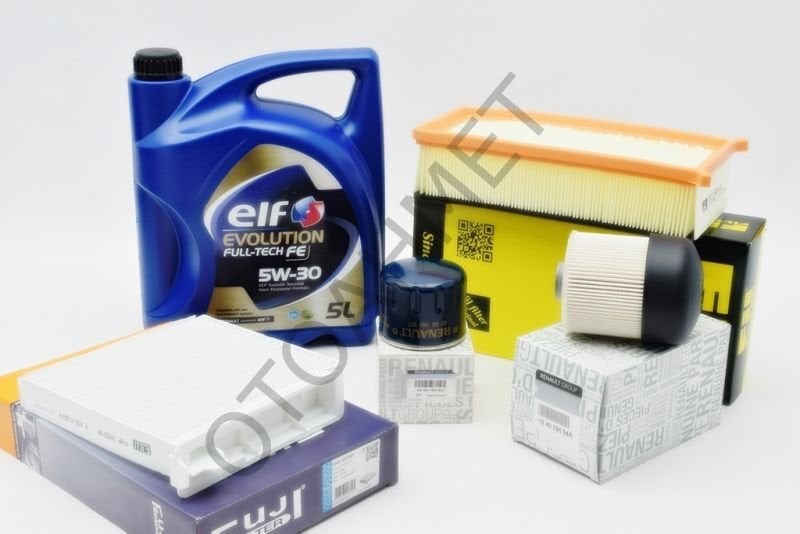 Dacia Duster 1,5 Dci Periyodik Yağ Bakım Seti