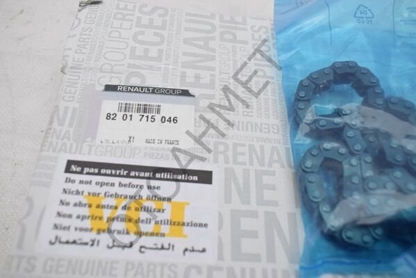 Zincir Seti Duster Megane 4 Kadjar 1,3 H5h Motor 8201715046