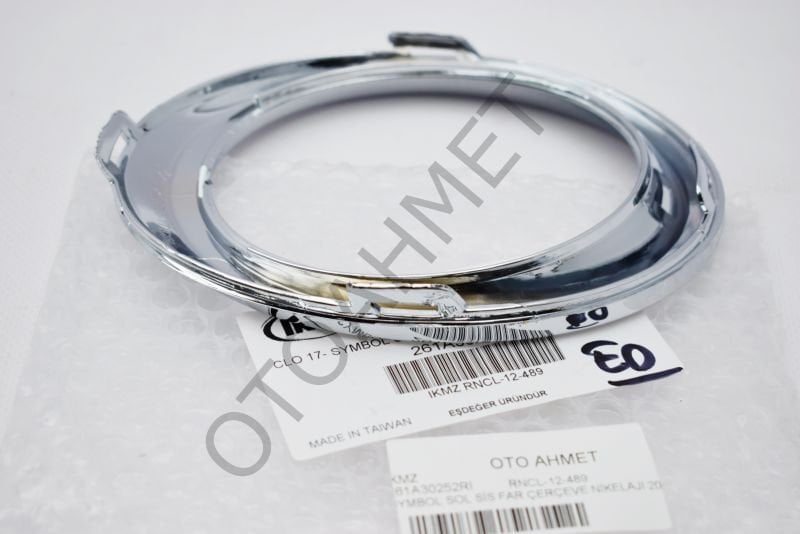 Symbol Sol Sis Çerçeve Nikelajı 2017 Sol