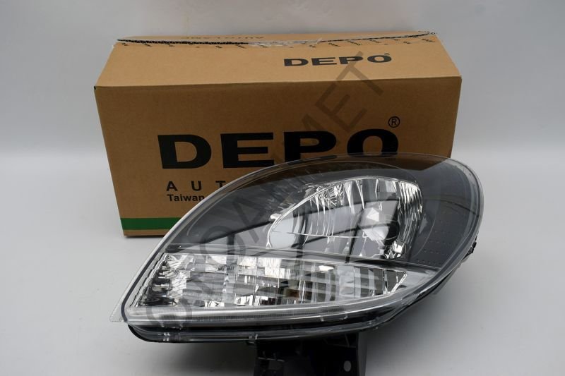 Renault Kango Far Ön Sol İçi Siyah