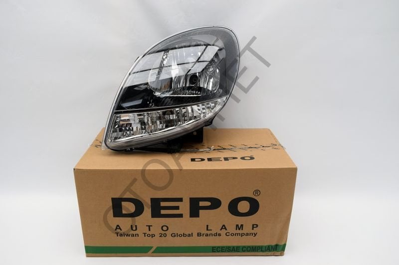 Renault Kango Far Ön Sol İçi Siyah