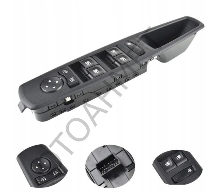 Cam Düğmesi Sol Renault Fluence Megane 3 Komple