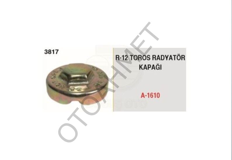 Renault 9 12 Radyatör Kapağı