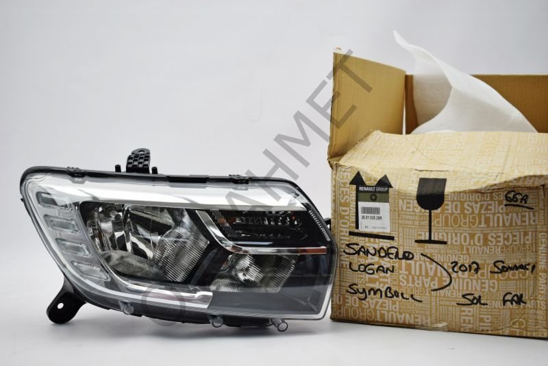 Dacia Sandero Logan Sağ Ön Far Ledli