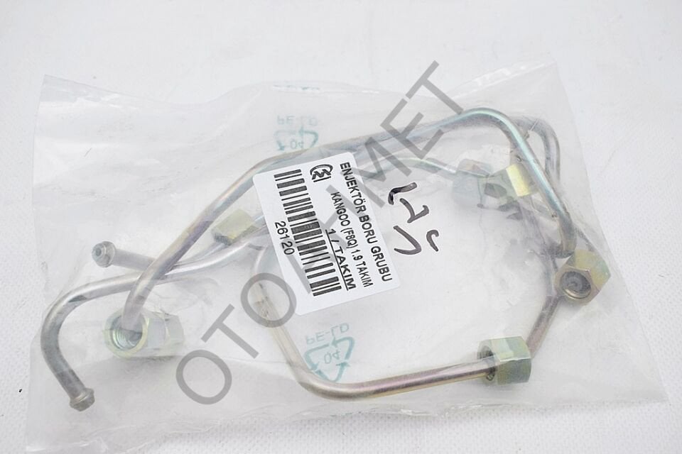 Renault Kangoo 1.9 Dizel Yakıt Enjektör Dağıtım Borusu Takım