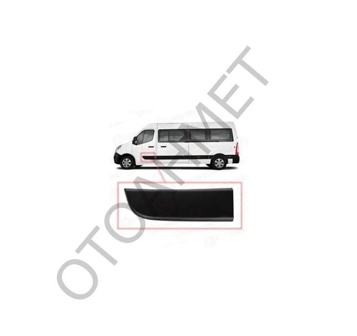 Renault Master 3 Sol Ön Kapı Çıtası Bandı 808210166R