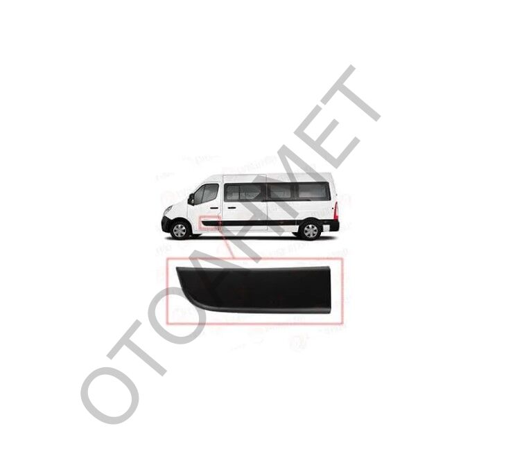 Renault Master 3 Sol Ön Kapı Çıtası Bandı 808210166R