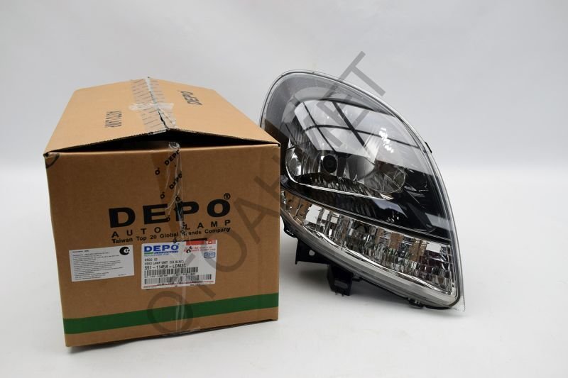 Renault Kango Ön Far Siyah