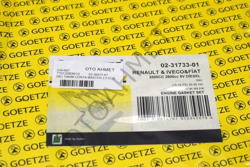 Takım Conta Master Movano 2.5 Düz-7701206361