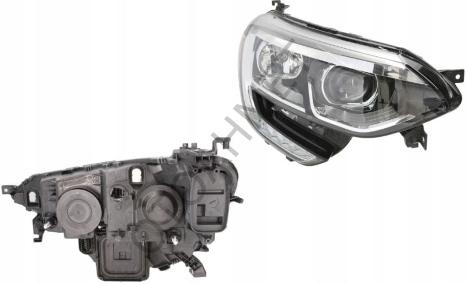 Renault Megane 4 Sağ Ön Far Altı Beyaz Ledli 260106827R