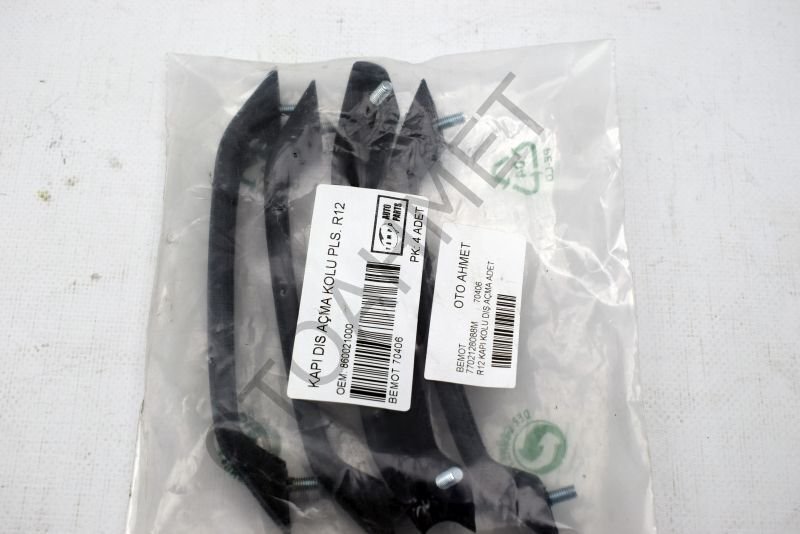 Dış Kapı Açma Kolu Renault 12 Toros 4 Adet Takım