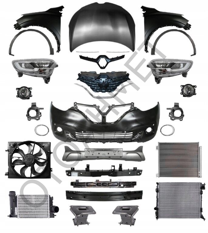 Motor Kaputu Renault Kadjar 651000742R