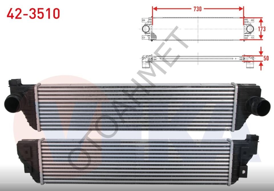 Renault Master 3 Turbo Radyatörü (intercooler)