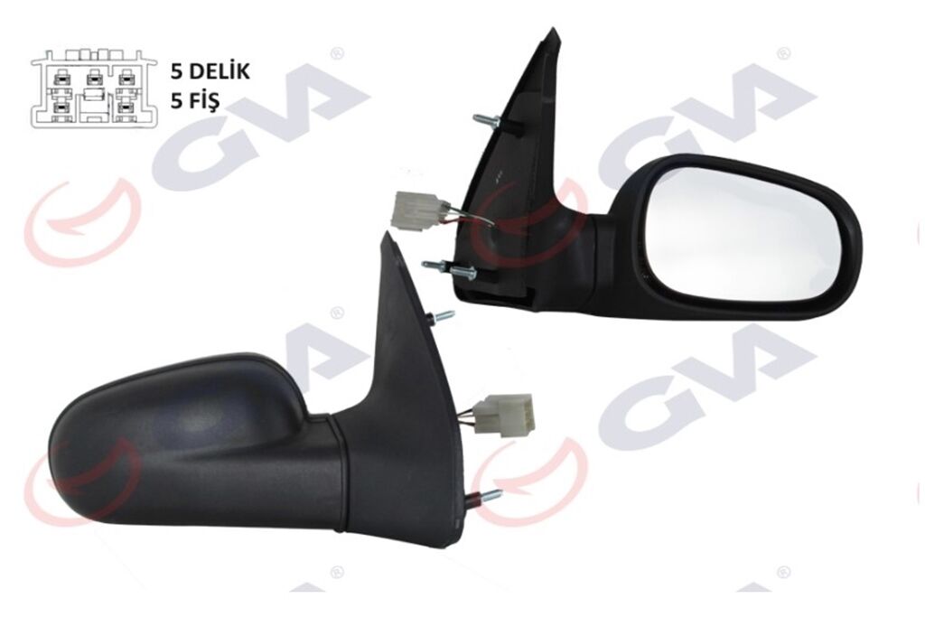 Dış Dikiz (Yan Kapı) Aynası Renault Clio 1 Kasa Fransız