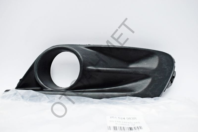 Renault Fluence Sis Farı Çerçevesi (Kapağı) Sisli Sol