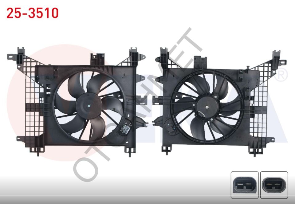 Dacia Duster Fan Motoru Komple 214814567R