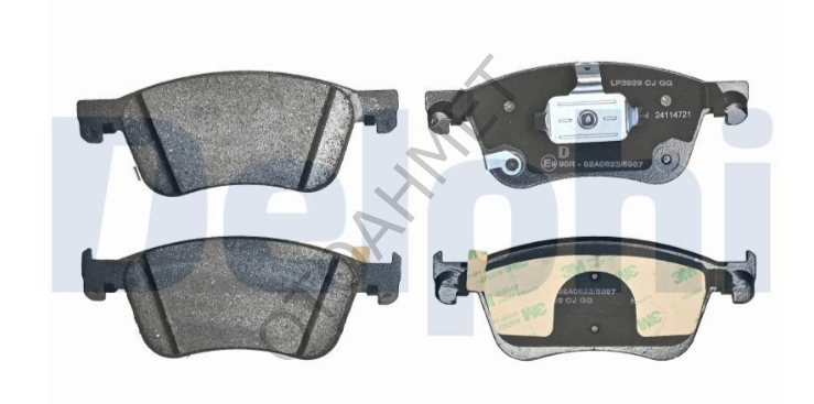 Austral Megane Etech Ön Fren Balatası 410600425R