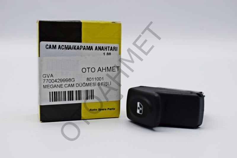 Renault Megane-Clio-Kangoo Cam Düğmesi 6 Fişli