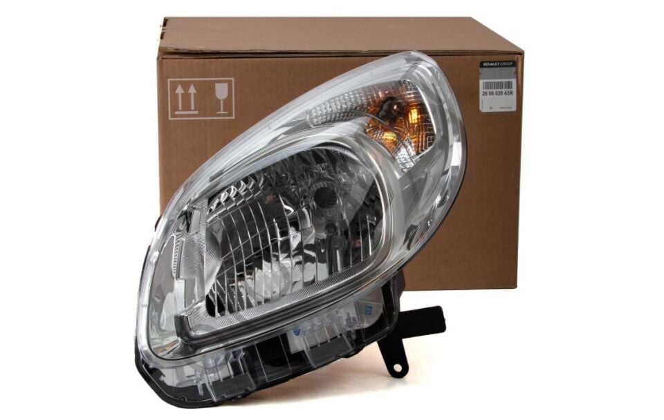 Sol Far Renault Kangoo İçi Beyaz Makyajlı