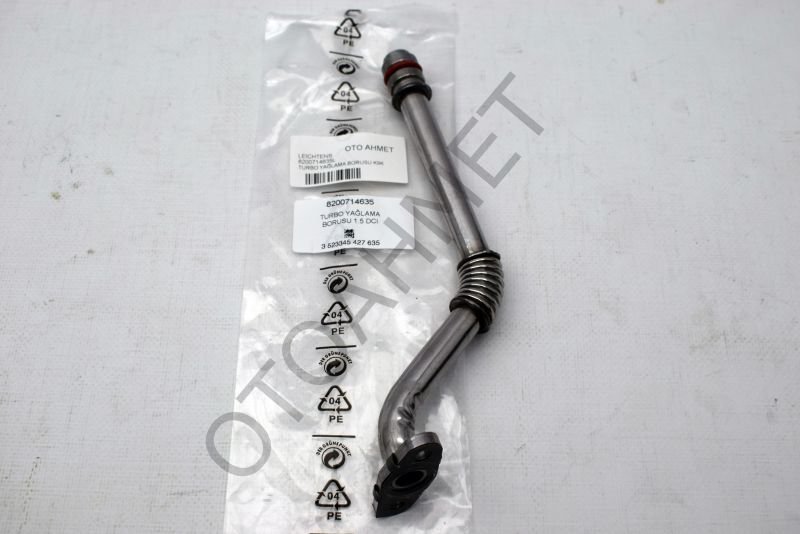 Turbo Yağlama Borusu Kangoo Fluence Duster Sandero Clio
